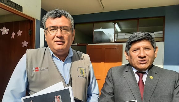 El encargado del área Infraestructura de la Ugel, José Velasco Vilca. (Foto: GEC)
