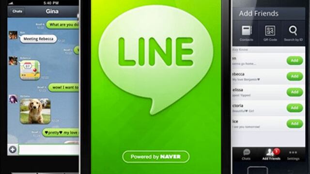 Line amenaza con destronar a WhatsApp