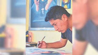 Edgardo Dennys Quispe Valencia, artista visual: “Pintar es rendir homenaje a la fuerza de mis orígenes”