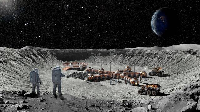 Estados Unidos busca instalar una base permanente en la Luna antes de 2030 con ambicioso plan de la NASA. Composición: Diario Correo.