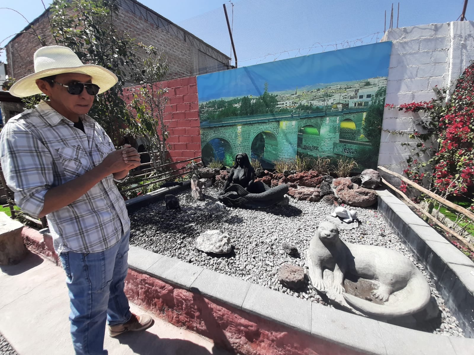Mitos y leyendas de Arequipa con esculturas. (Foto: GEC)