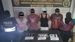 Trujillo: Intervienen a presuntos implicados en extorsión a empresa de transportes El Cortijo