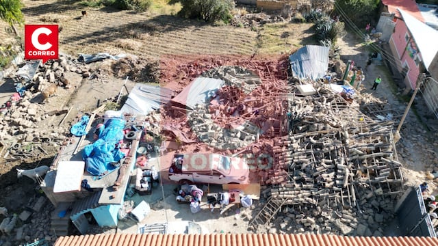 Así quedó Pumpunya tras el sismo que dejó seis fallecidos en Junín