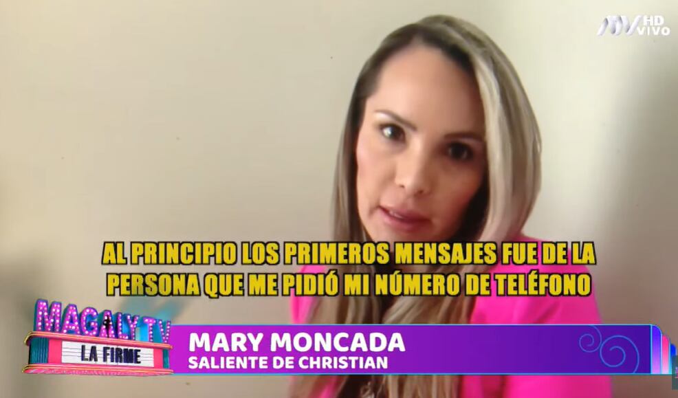 Mary Moncada tiene 35 años.