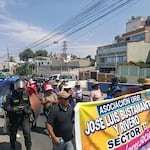 Pobladores de Arequipa protestan contra el alza de pasaje y el consorcio Cono Norte