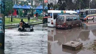 Aniegos por lluvias afectan viviendas y vías en distritos de Lima sur