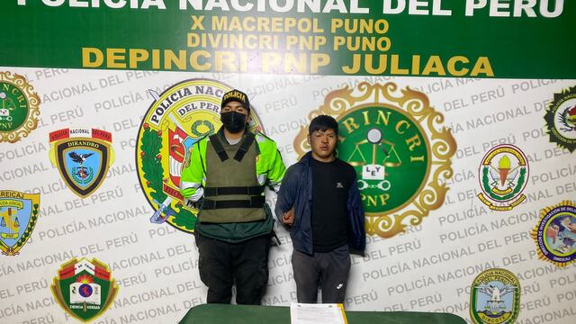 Juliaca: asesino de ambulante ya está en la cárcel