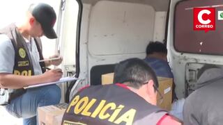 Detienen a cinco delincuentes que intentaban robar camión con productos farmacéuticos en VES