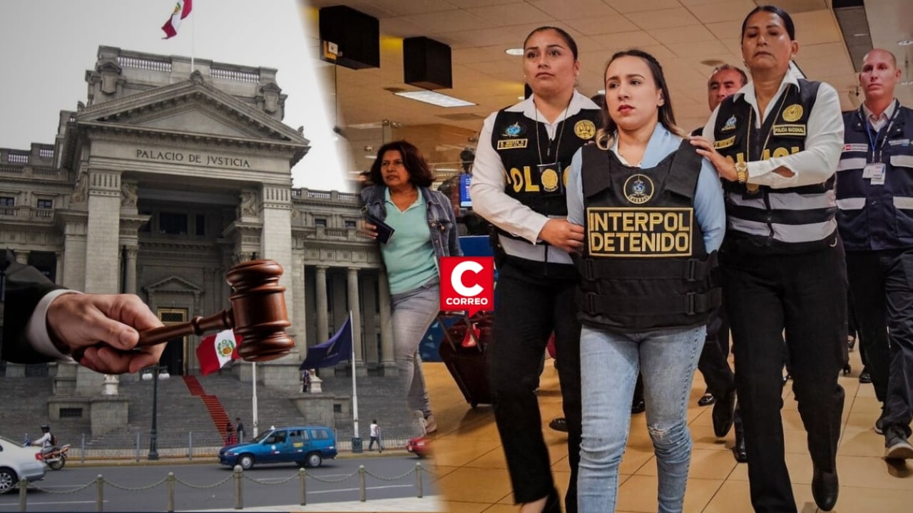 Wanda del Valle recibe más de seis años de prisión y será expulsada del Perú al cumplir su condena. Composición: Diario Correo.