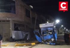 Huancayo: Joven conductor muere tras estrellar camión contra vivienda en El Tambo