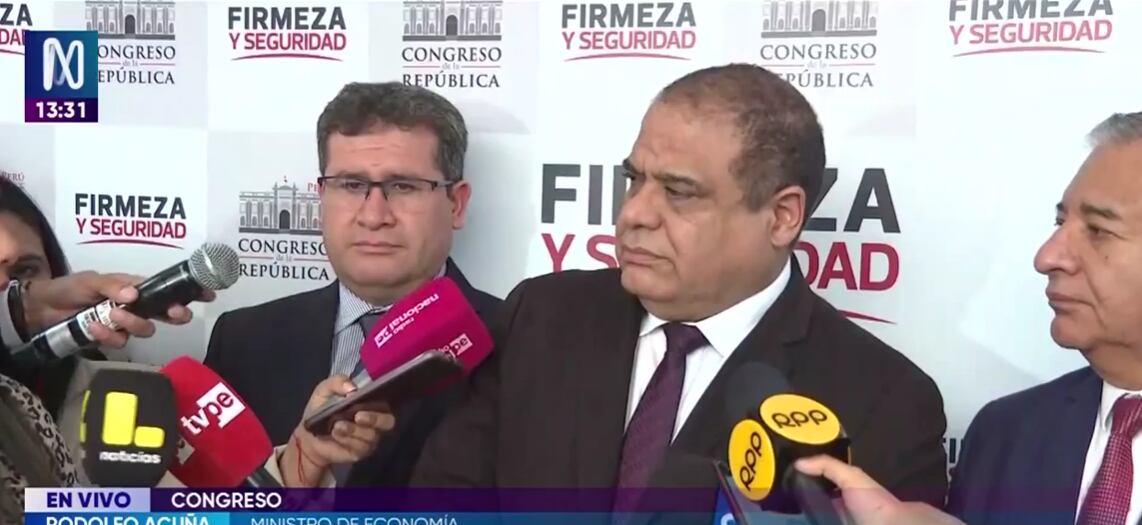 Ministro Rodolfo Acuña afirmó que el crédito suplementario en debate permitirá financiar proyectos de infraestructura, acciones preventivas ante El Niño y compromisos pendientes del Estado.