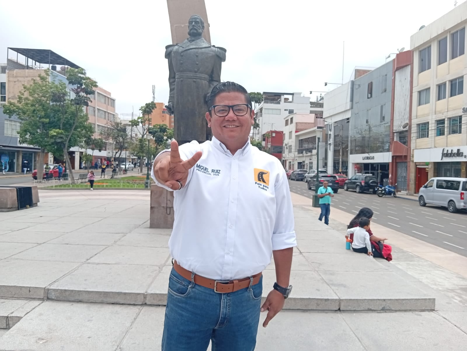 Miguel Alberto Ruiz Llanco destaca que consiguió su primera gerencia a los 26 años. (Foto: Adrian Apaza)