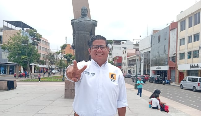 Miguel Alberto Ruiz Llanco destaca que consiguió su primera gerencia a los 26 años. (Foto: Adrian Apaza)