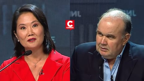 Keiko Fujimori desea éxitos a López Aliaga y menciona posible segunda vuelta: “los enemigos están allá”