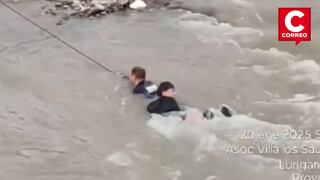 Adolescente pierde la vida tras lanzarse al río Rímac al huir de vándalos (VIDEO)