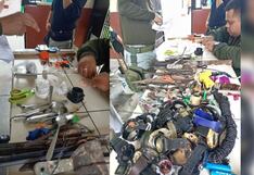 Decomisan droga y armas cortantes en penal de Trujillo