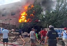 Chincha: hampones desatan voraz incendio para escapar en camioneta robada