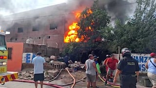 Chincha: hampones desatan voraz incendio para escapar en camioneta robada