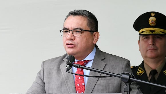 El ministro del Interior, Juan José Santiváñez, empeñado en acciones contra la unidad policial DIVIAC. (Foto: Mininter)