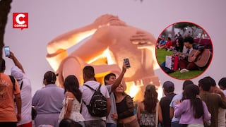 Cientos de parejas celebran San Valentín en parques de Miraflores y Barranco (FOTOS)
