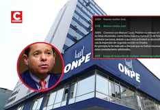 Julio Rodríguez sobre contratación ONPE: Chats de exfuncionarios evidenciarían indicios de acuerdo irregular