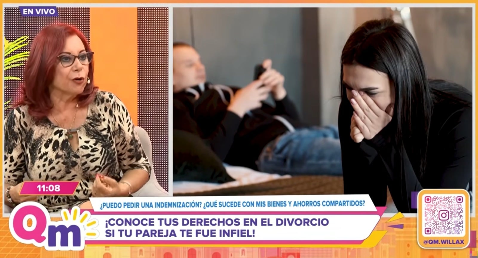 María del Carmen Barragán apareció en los últimos meses en programas de espectáculos. (Imagen: Captura Willax TV YouTube)