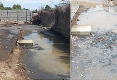 Ica: colapso de desagüe afecta a familias en Cantoral y genera temor por enfermedades