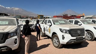 Arequipa: 100 patrulleros adquiridos por la Región se empolvan en la intemperie