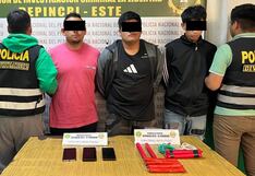 La Libertad: Hombres que cayeron con dinamitas son enviados al penal El Milagro