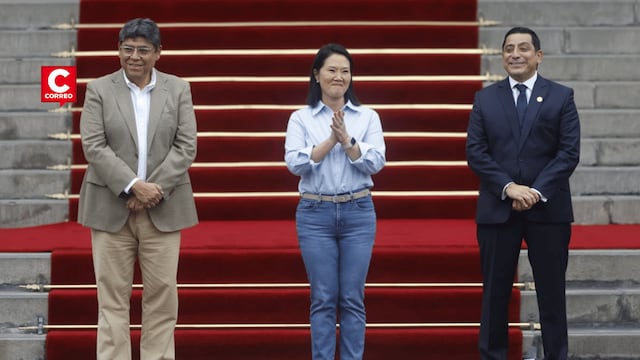 Keiko Fujimori participó en la ceremonia por el Día Nacional de la Persona Adulta Mayor (Foto: Mario Zapata/GEC)