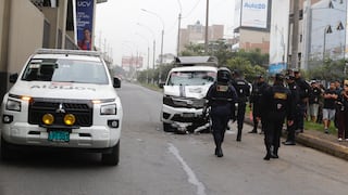 Dos personas mueren en choque entre una motocicleta y un vehículo en San Juan de Lurigancho