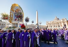 Papa León XIV saluda al Señor de los Milagros en el Vaticano y agradece oraciones por Perú
