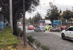Madrugada con accidentes cierran la Carretera Central y largas colas de unidades quedan varadas