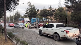 Carretera Central: dos accidentes de tránsito provocan congestión y dejan varios heridos en Junín