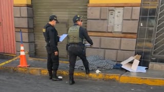 Arequipa: varón resbala y muere en la vereda de la Av. Mariscal Castilla
