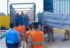 Más de 1500 bienes de ayuda humanitaria entregó el Gore Ica a damnificados en Nasca