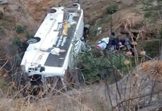 Bus con músicos de “Óscar Manuel y su Historia Romántica” volcó en carretera Lima–Canta