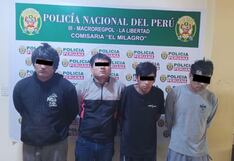 La Libertad: Capturan a presuntos “patineros” tras hurtar ganado ovino y caprino de un camión