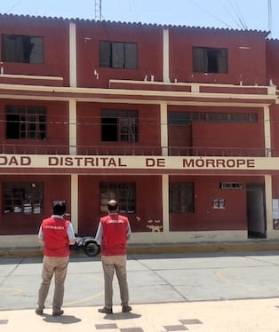 Irregularidades en la municipalidad de Mórrope.