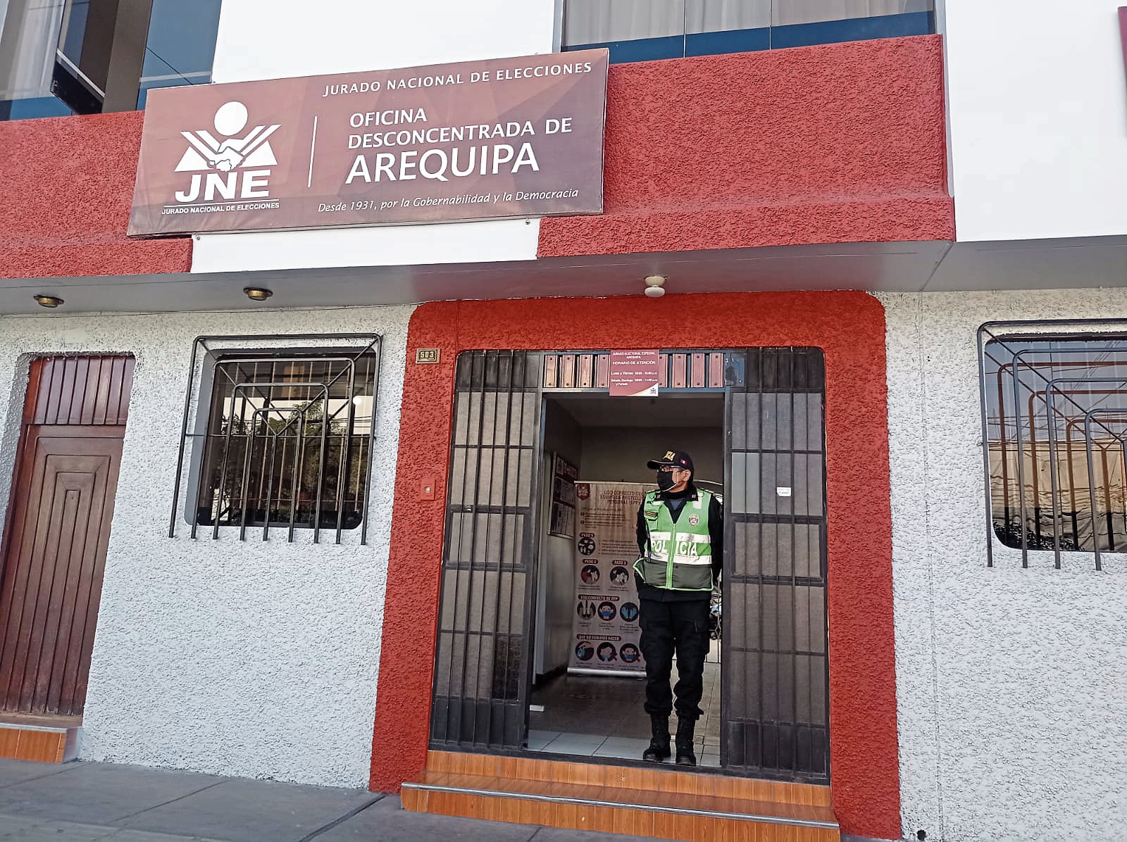 Sede del Jurado Nacional de Elecciones. Foto: GEC.