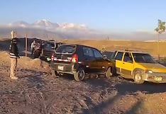 Capturan a cinco presuntos invasores en terrenos de Uchumayo, Arequipa (VIDEO)