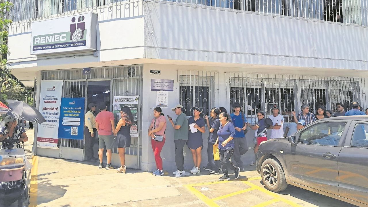 José Terrones, jefe de Reniec en La Libertad, informó que hoy se atenderá en las sedes de Trujillo, Otuzco y Santiago de Chuco desde las 5 a.m. hasta las 11:59 p.m.