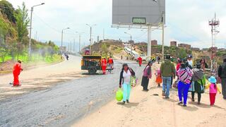 Pase en el Caminito de Huancayo se cierra por tres días más