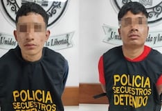 Independencia: PNP captura a dos integrantes de ‘La Nueva Jauría del Norte’ con armas y carteles extorsivos
