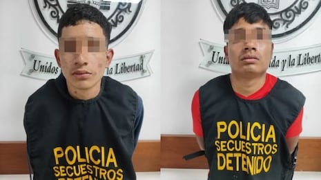 Independencia: PNP captura a dos integrantes de ‘La Nueva Jauría del Norte’ con armas y carteles extorsivos