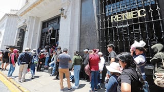 Más de 10 mil DNI renovados sin recoger en Arequipa