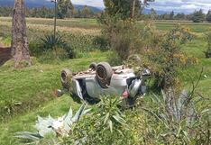 Carretera Central: Familias quedan heridas en accidentes viales