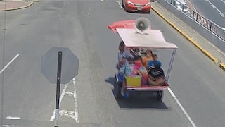 Triciclos trasladan personas a playas en Miraflores: los usan como “taxis” para ir a la Costa Verde