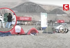 Playa León Dormido se llena de visitantes para recibir el Año Nuevo 2025