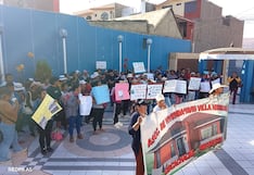 Pobladores protestan en Cocachacra por alza en tarifa de agua